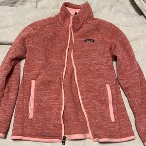 Pink girls Patagonia better sweater